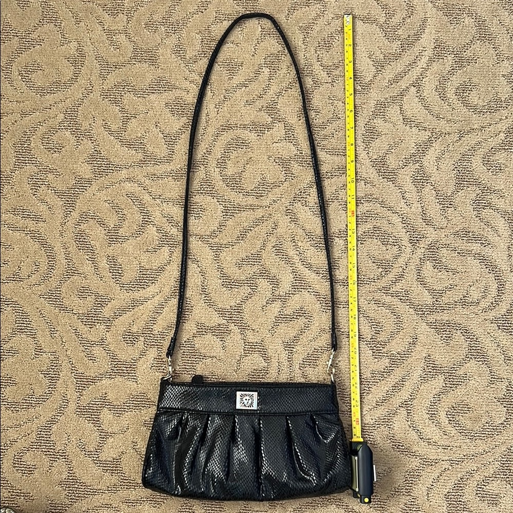 Anne Klein Elegant Black Shoulder Bag